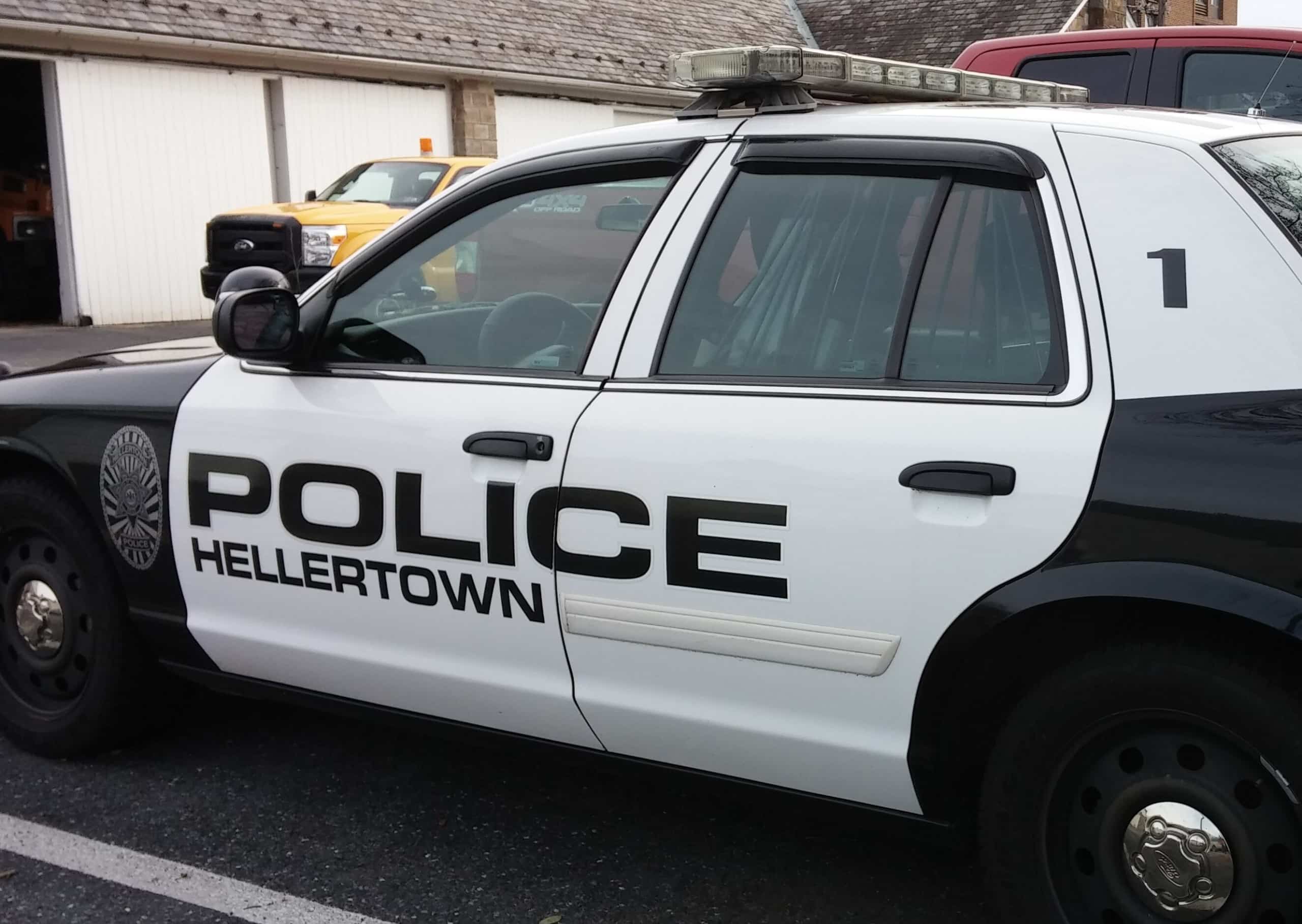 Hellertown Police Car Assault