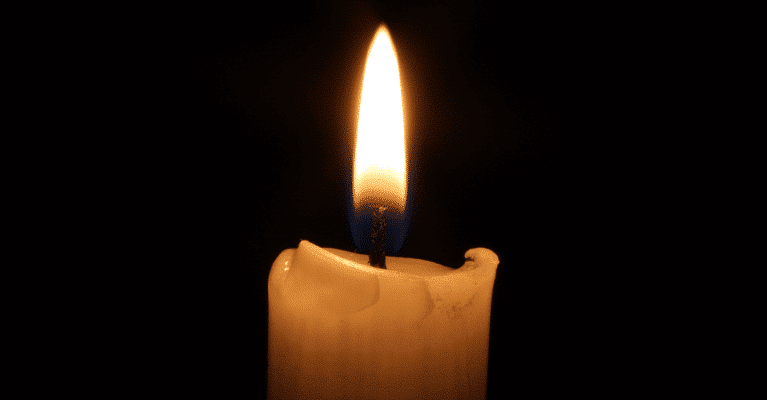 Obituary Candle