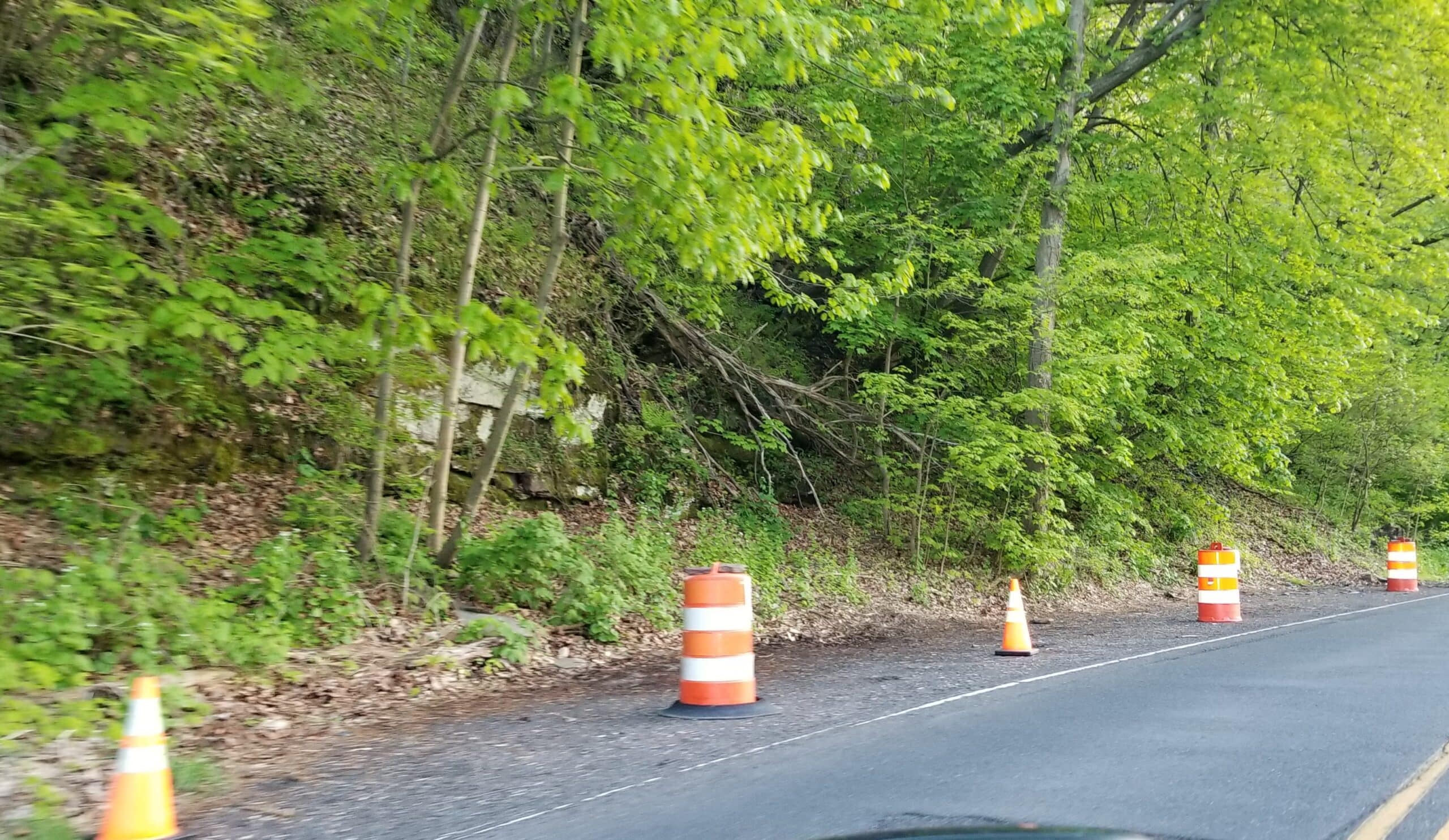 Trail Footbridge Closed Delaware D & L