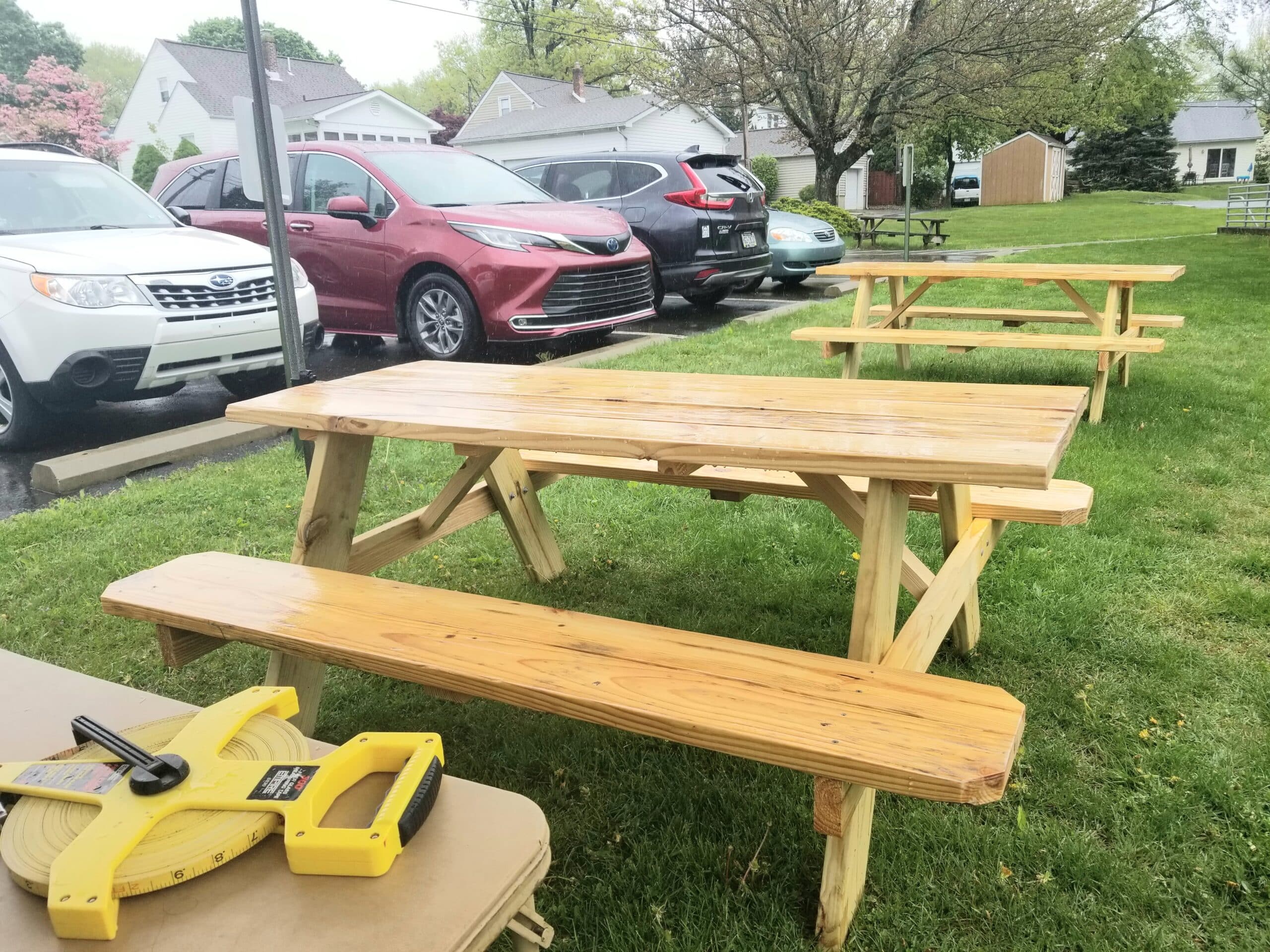 SVFM Picnic Tables