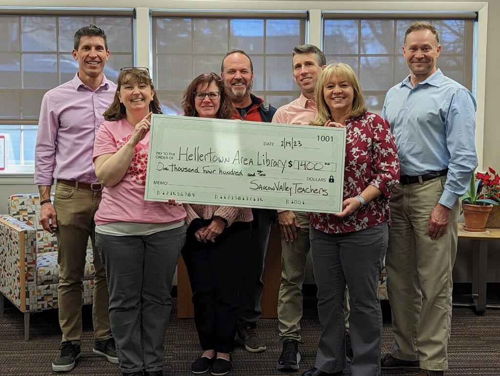 Library Donation Check