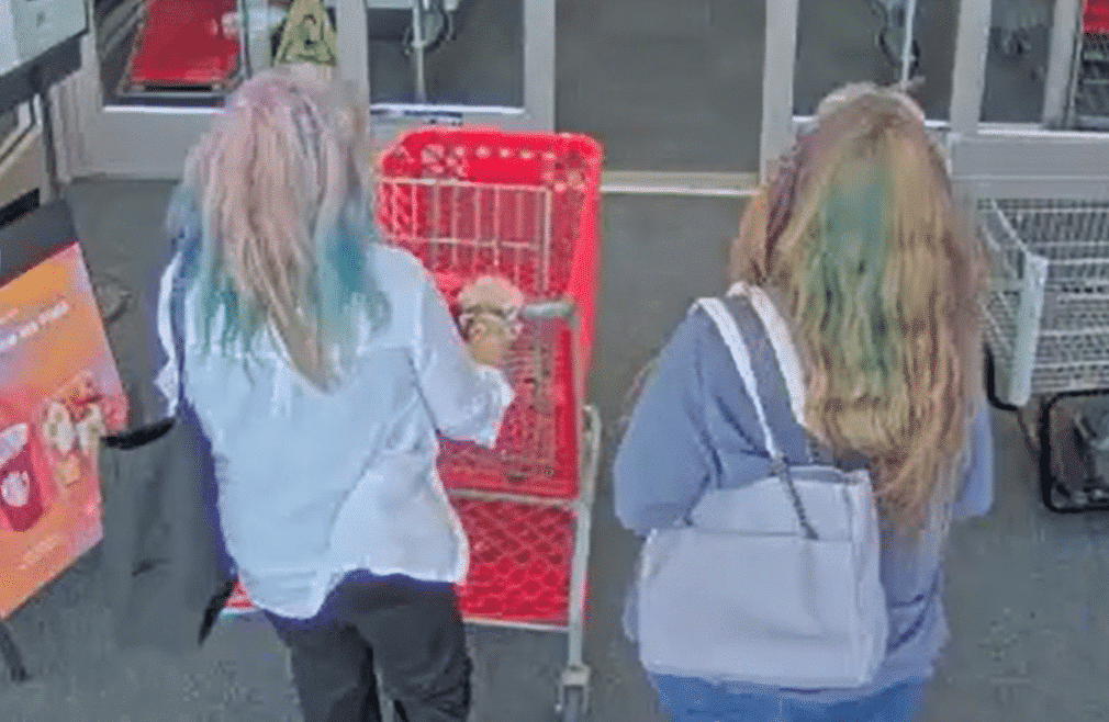 Target Multicolored Hair Police Suspects