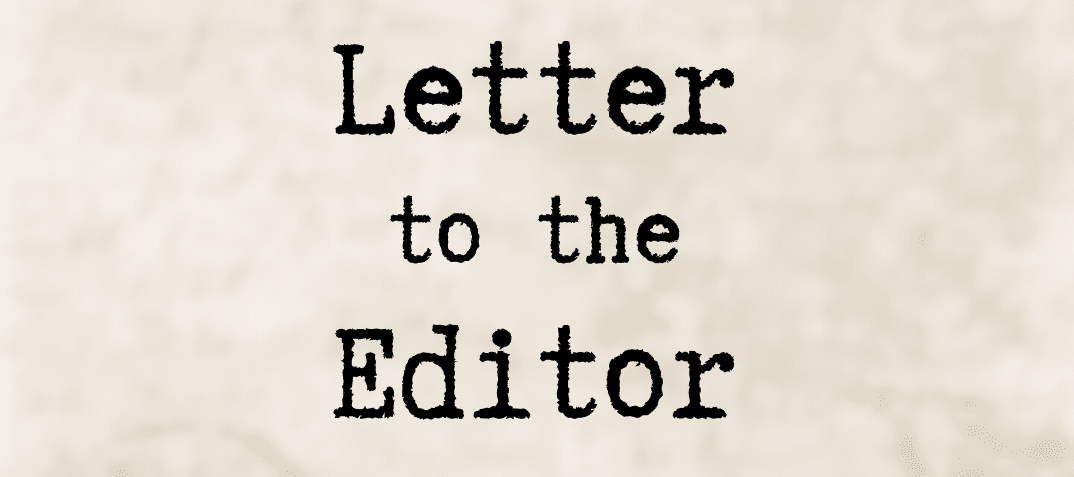 Letter to the Editor