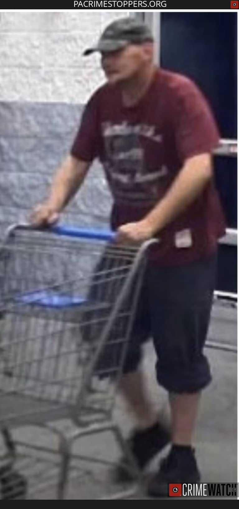 Theft Walmart TV