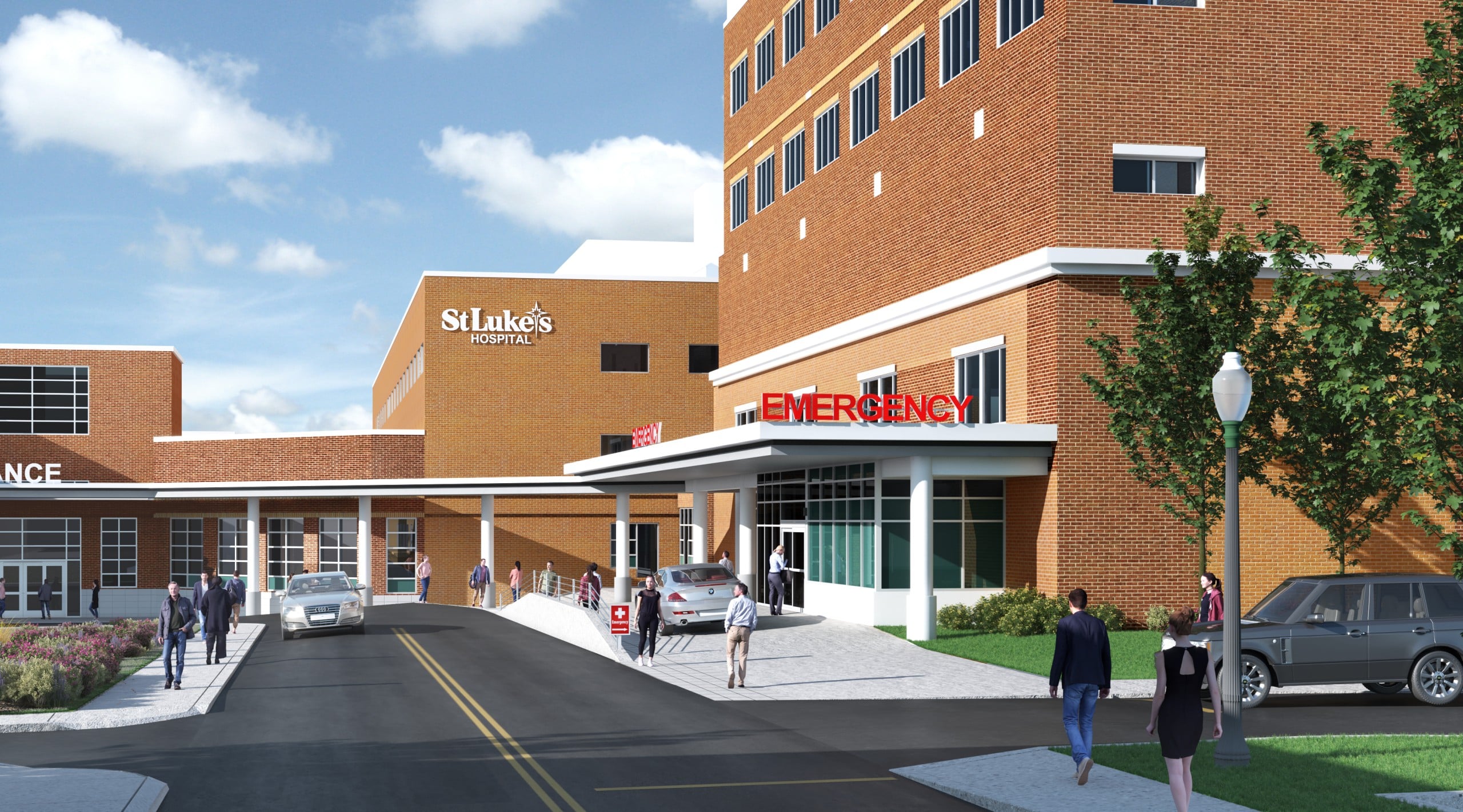 St. Luke's Allentown emergency entrance