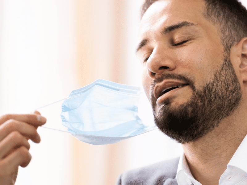 Removing Mask