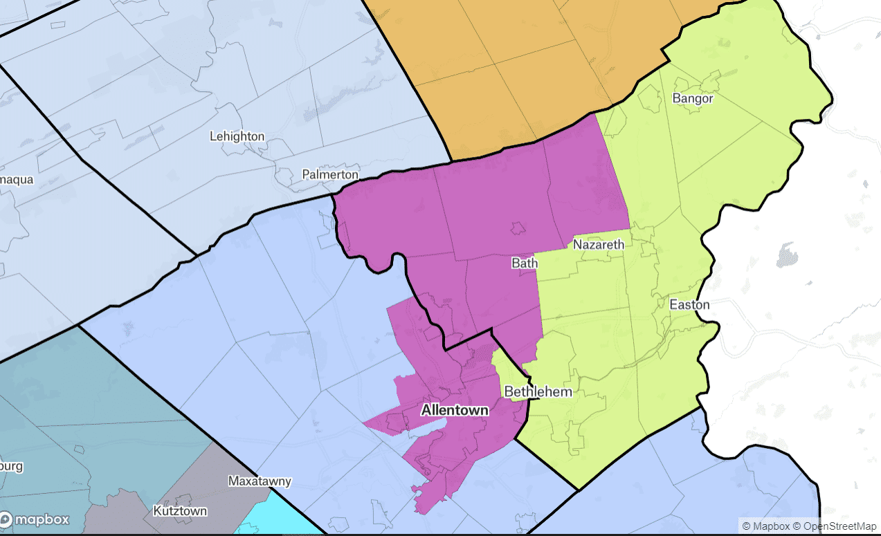 18th Senate District Redistricting Map