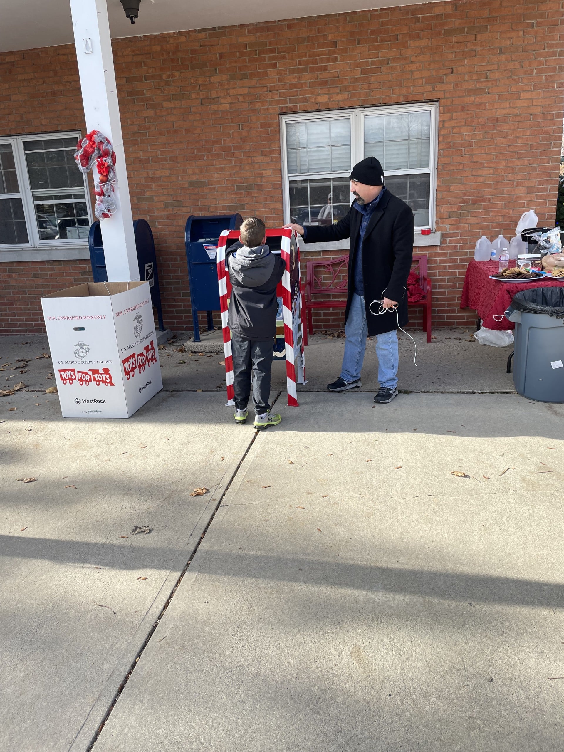 Hellertown Letters to Santa collection box