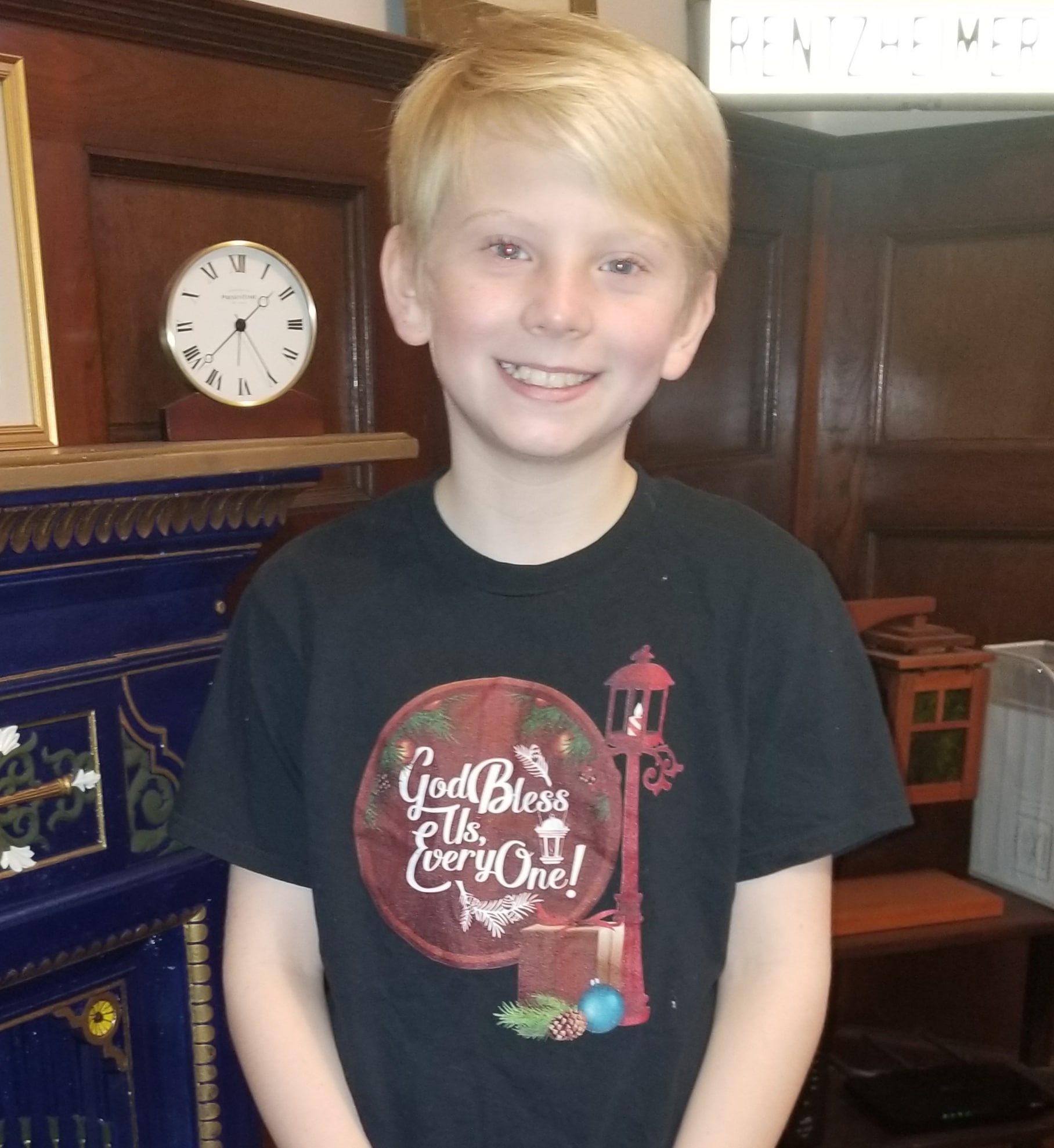 Liam Griffith Tiny Tim A Christmas Carol