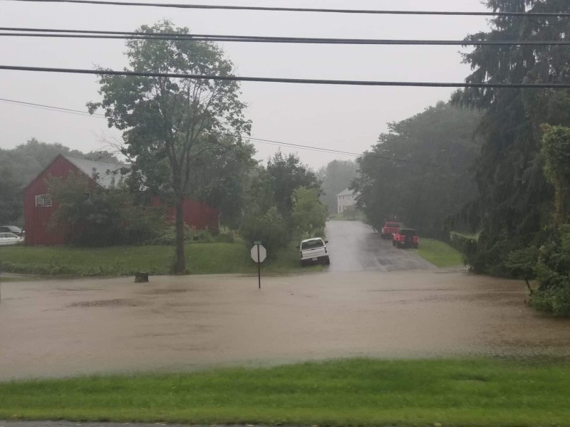Flooding Lower Saucon