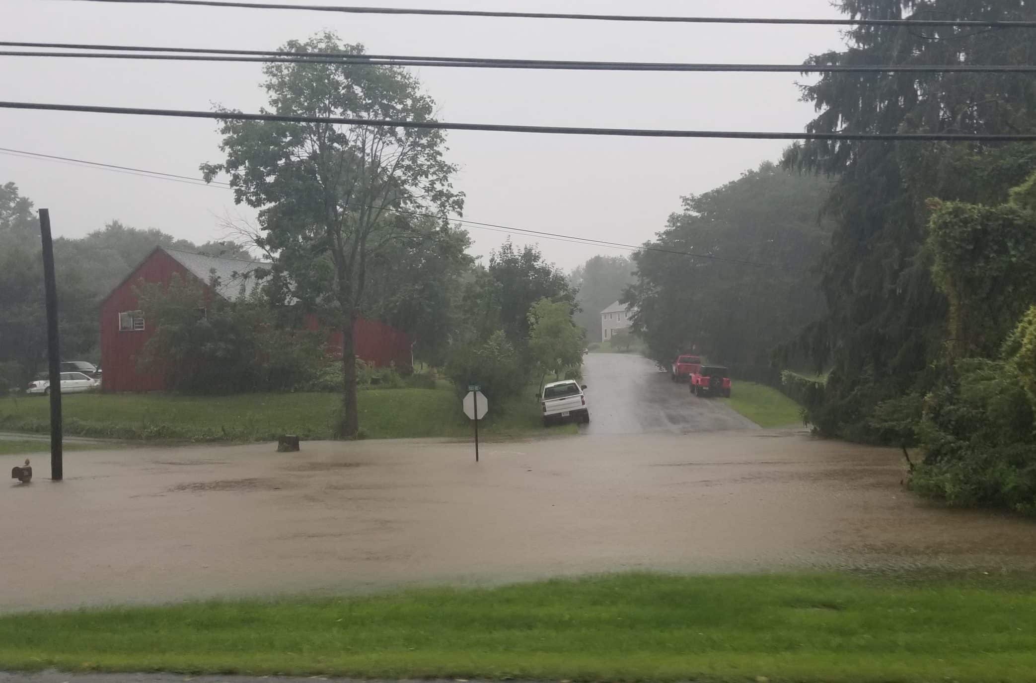 Flooding Lower Saucon