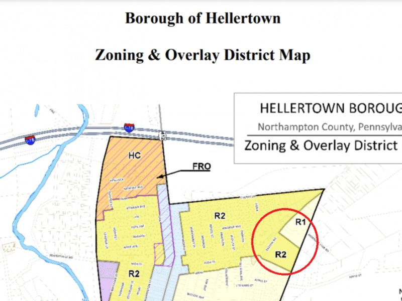 Hellertown ZHB grants appeal of rezoning decision
