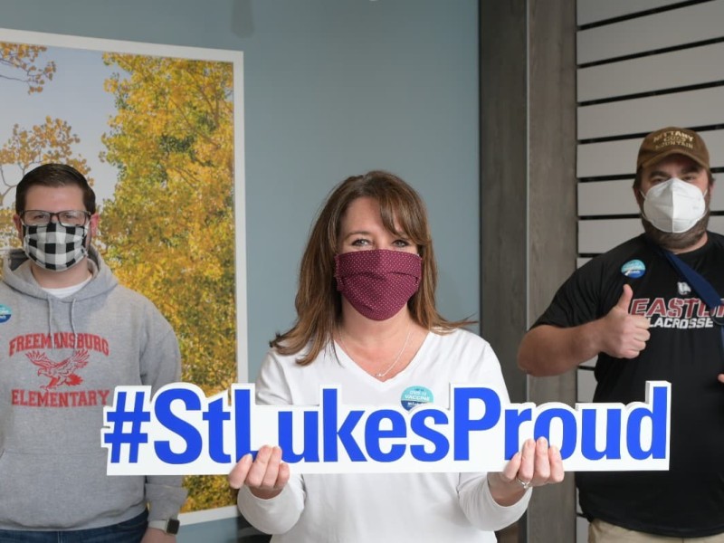 Teachers Vaccine St. Luke's COVID