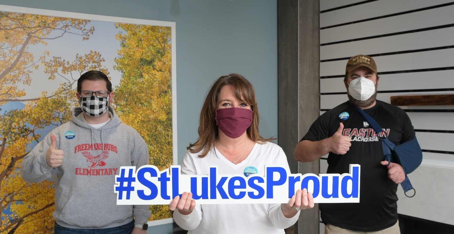 Teachers Vaccine St. Luke's COVID