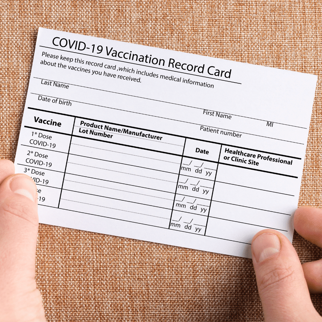 COVID Vaccination Card