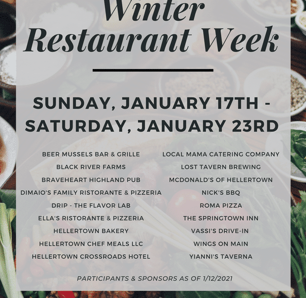 Hellertown Lower Saucon Winter Restaurant Week