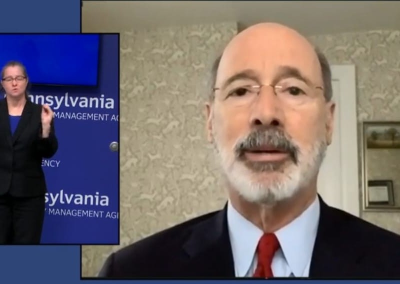 Wolf Pennsylvania Govid Dining Restaurants Closed