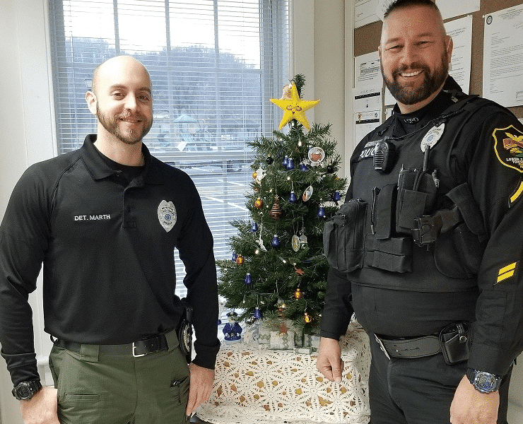 No Shave November Lower Saucon Cops