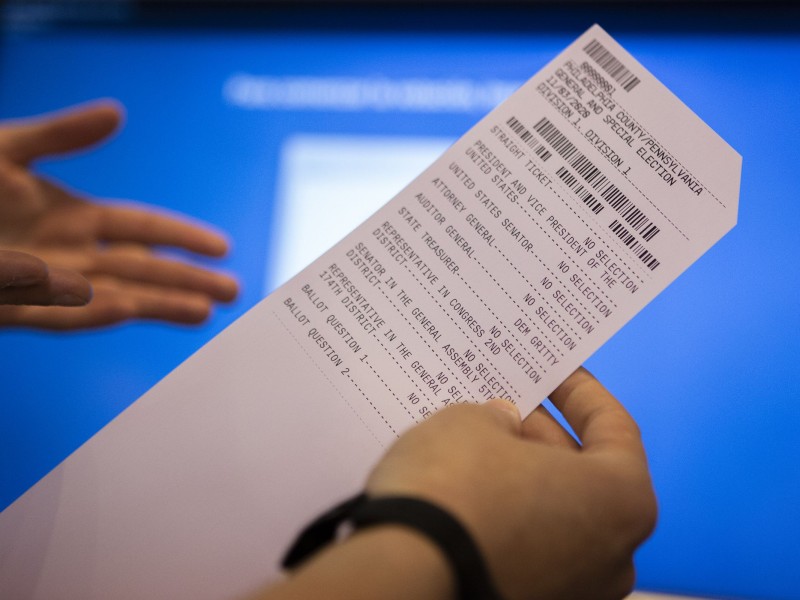 Northampton County Voting Machines