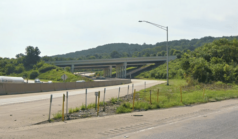 Rt. 33 Merge Truck