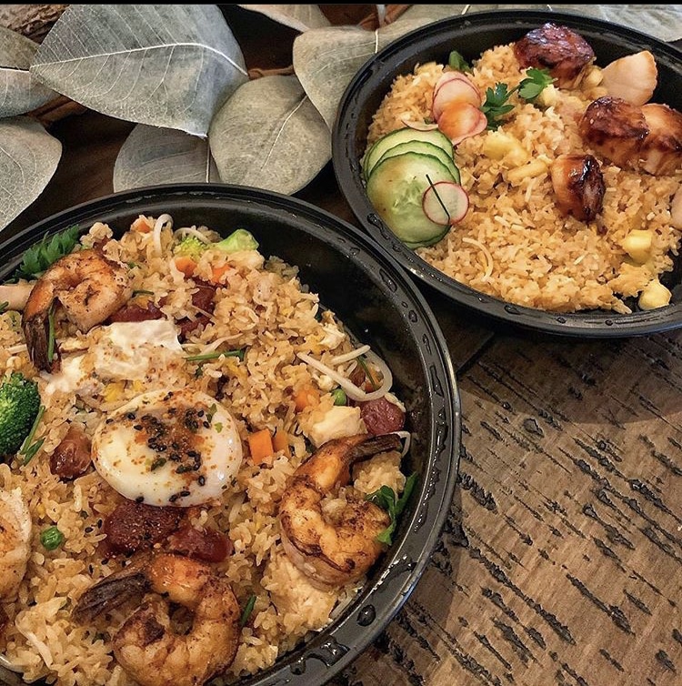 Notch rice bowls