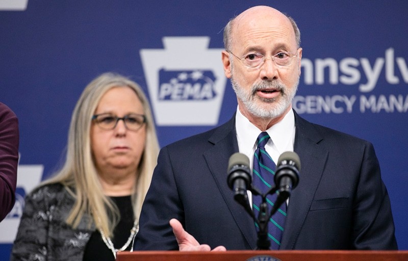 Tom Wolf Green Counties COVID-19