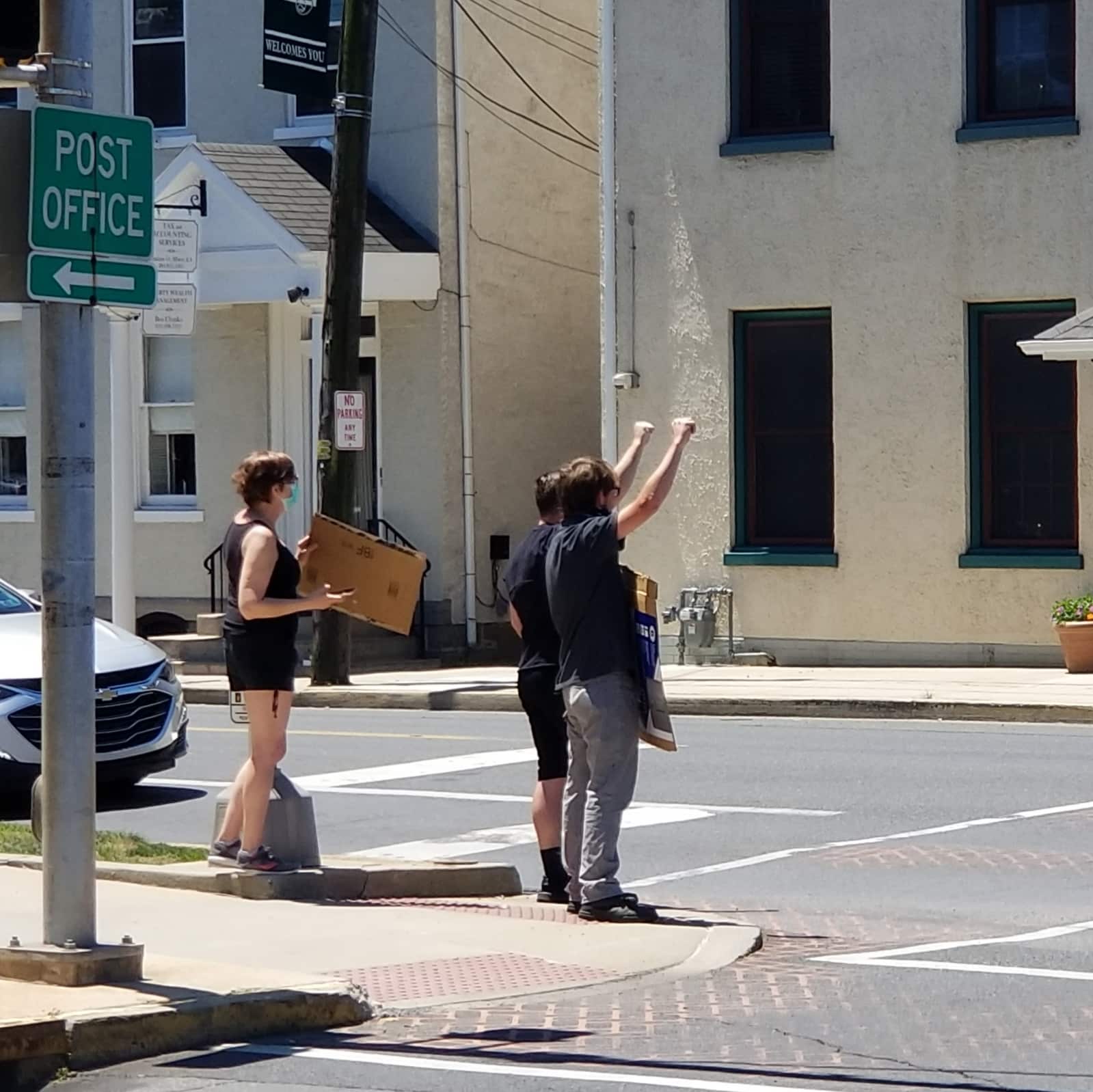 Racism Hellertown Protest