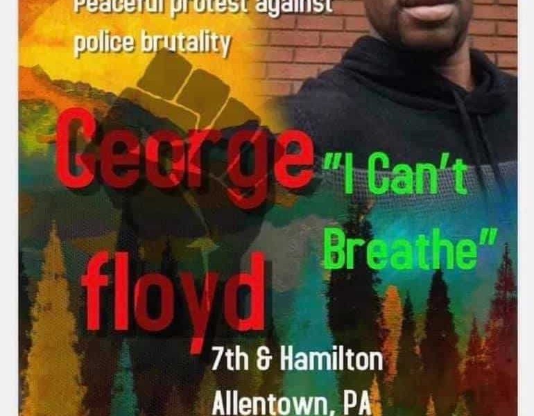 George Floyd Protest Rally Allentown