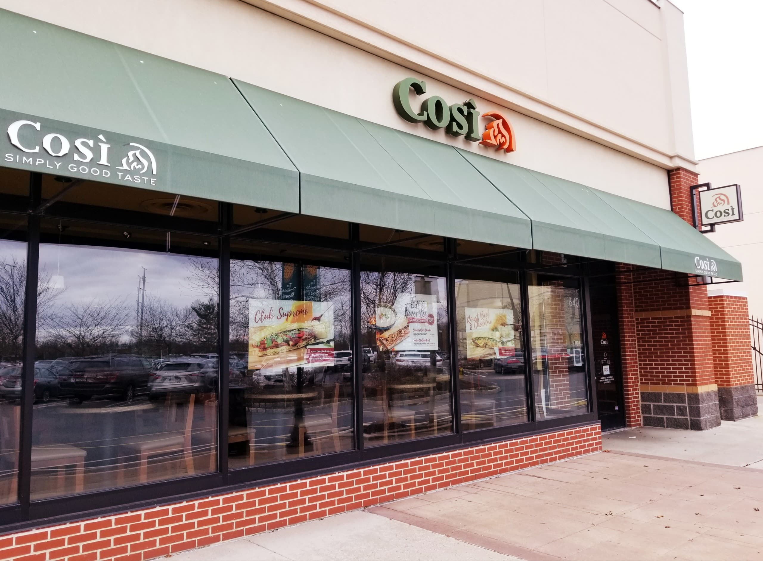 Cosi Business Closed