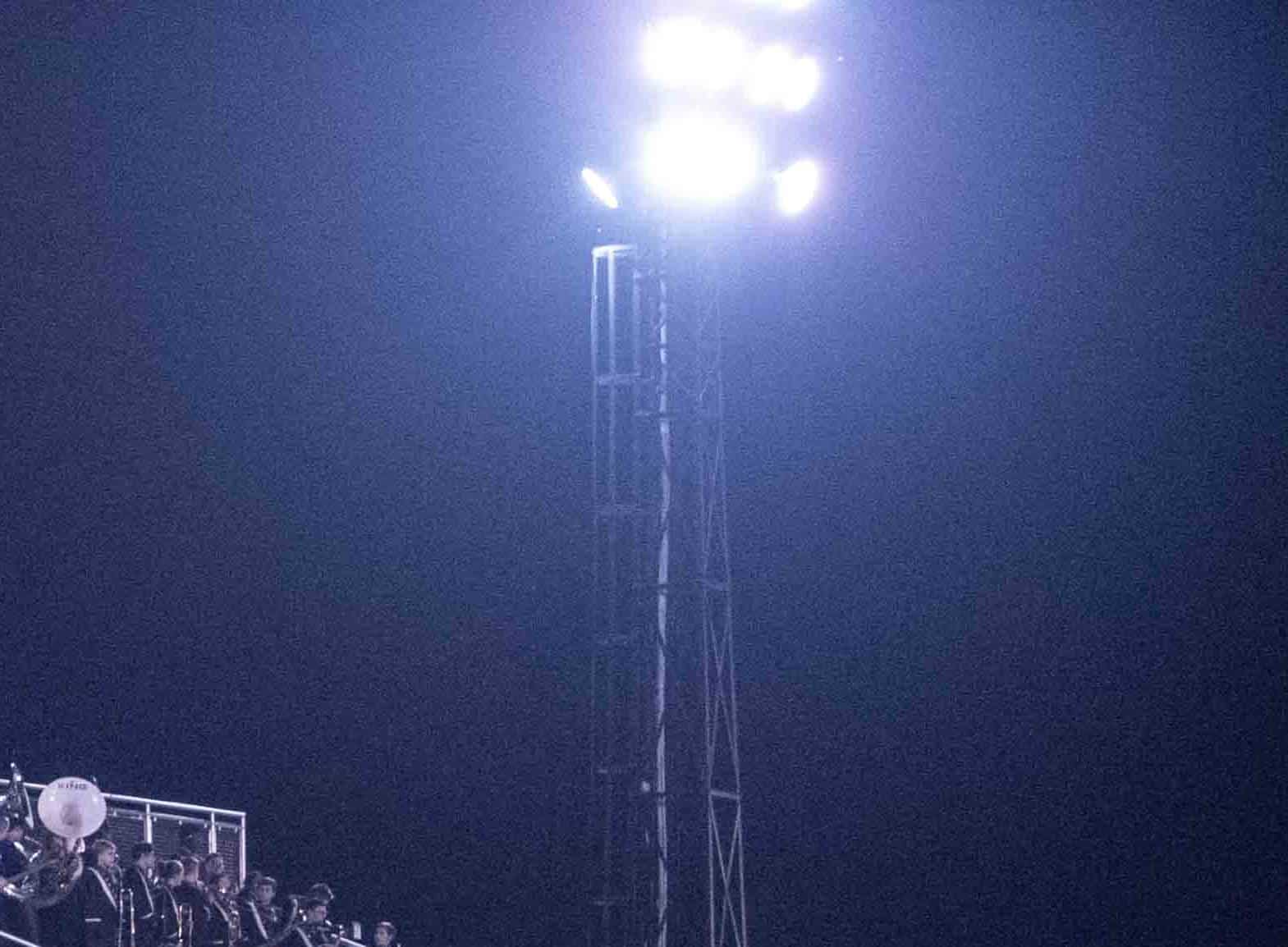 Stadium Lights COVID-19 Tribute