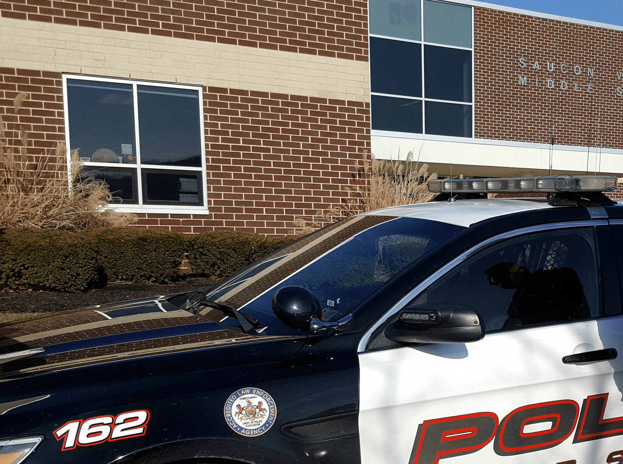 School Cop Car Security