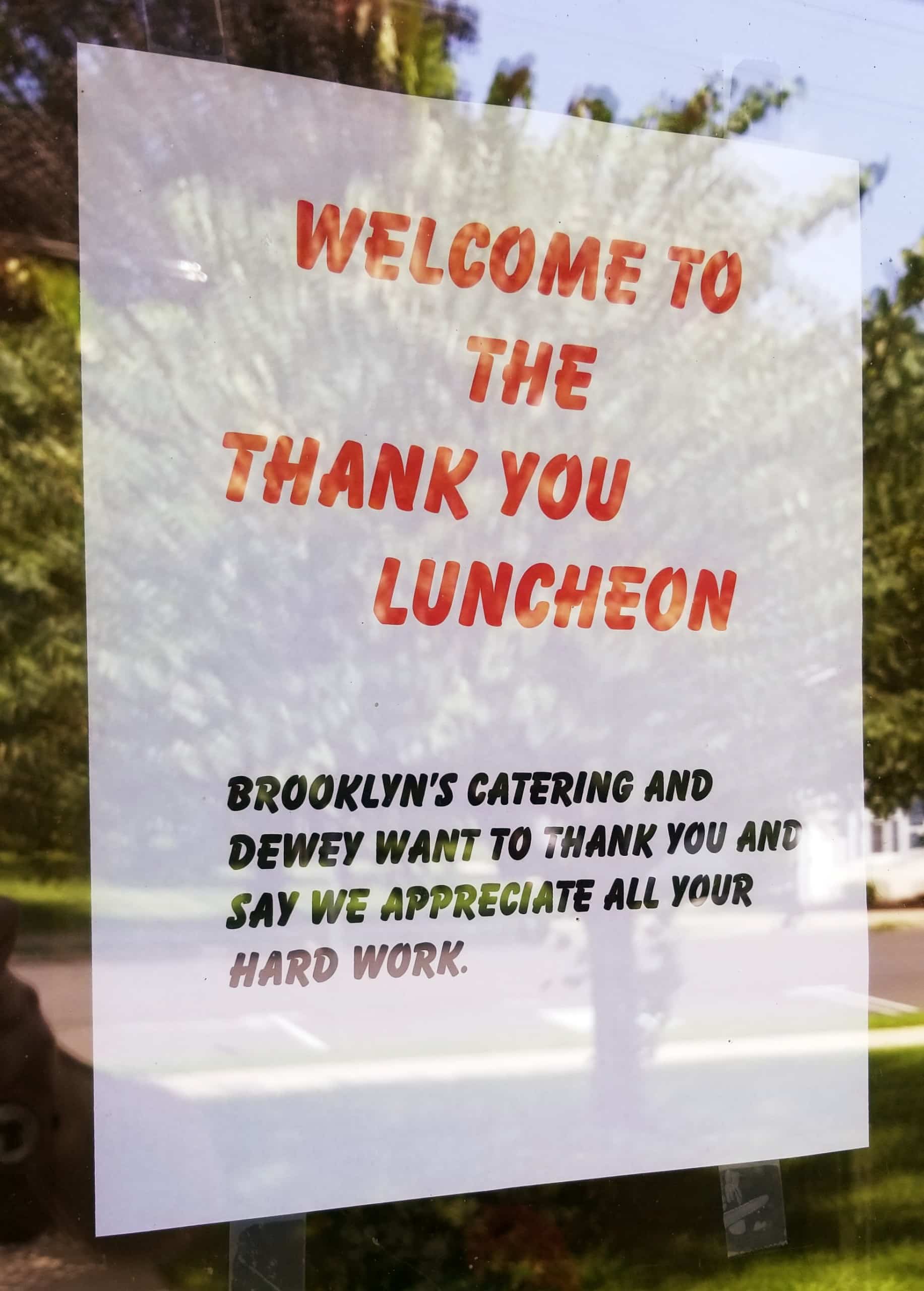 Flash Flooding Luncheon