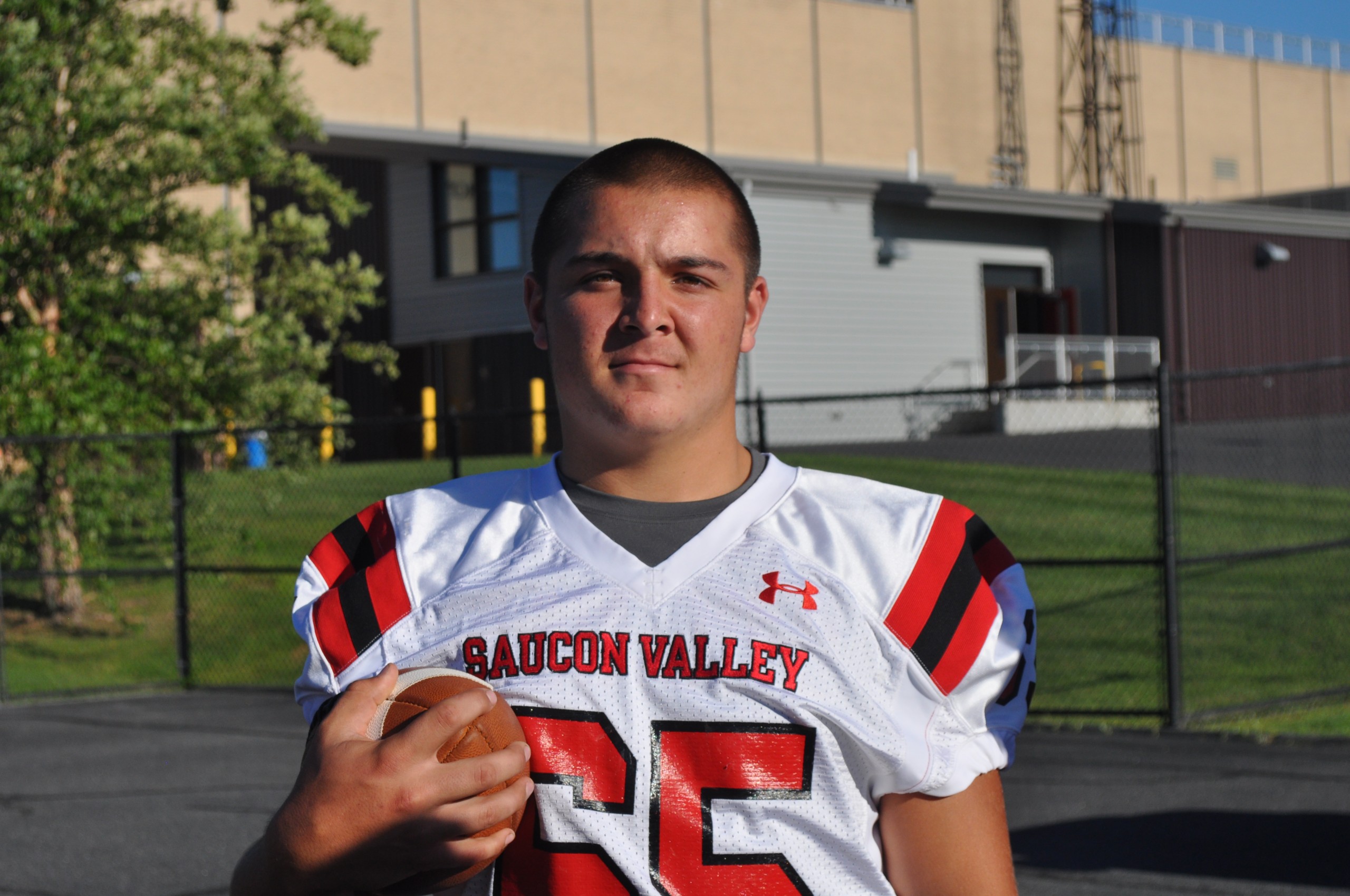 Saucon Valley senior Stephen Good