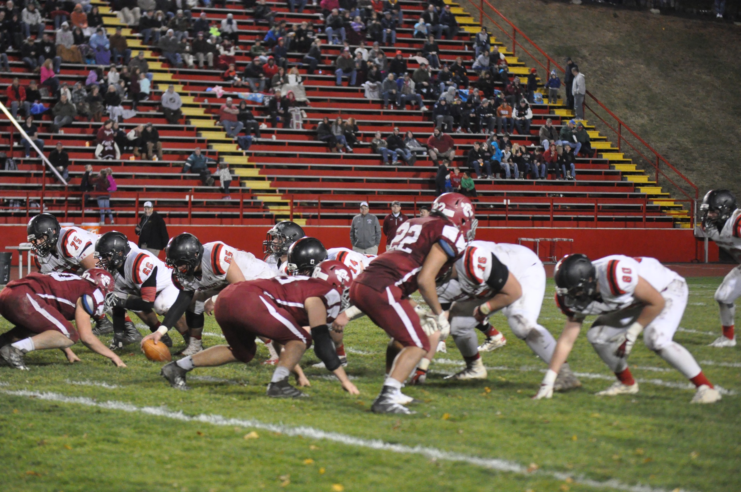 The Tide defense played well for most of the night.
