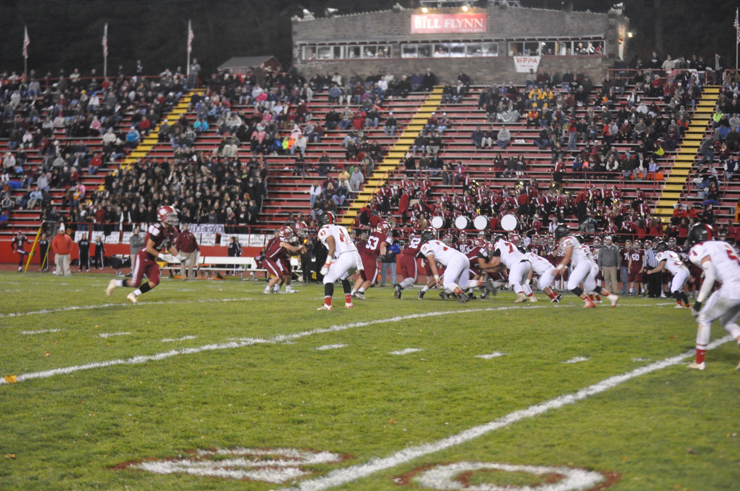 The Panther defense had their hands full trying to stop the Crimson Tide