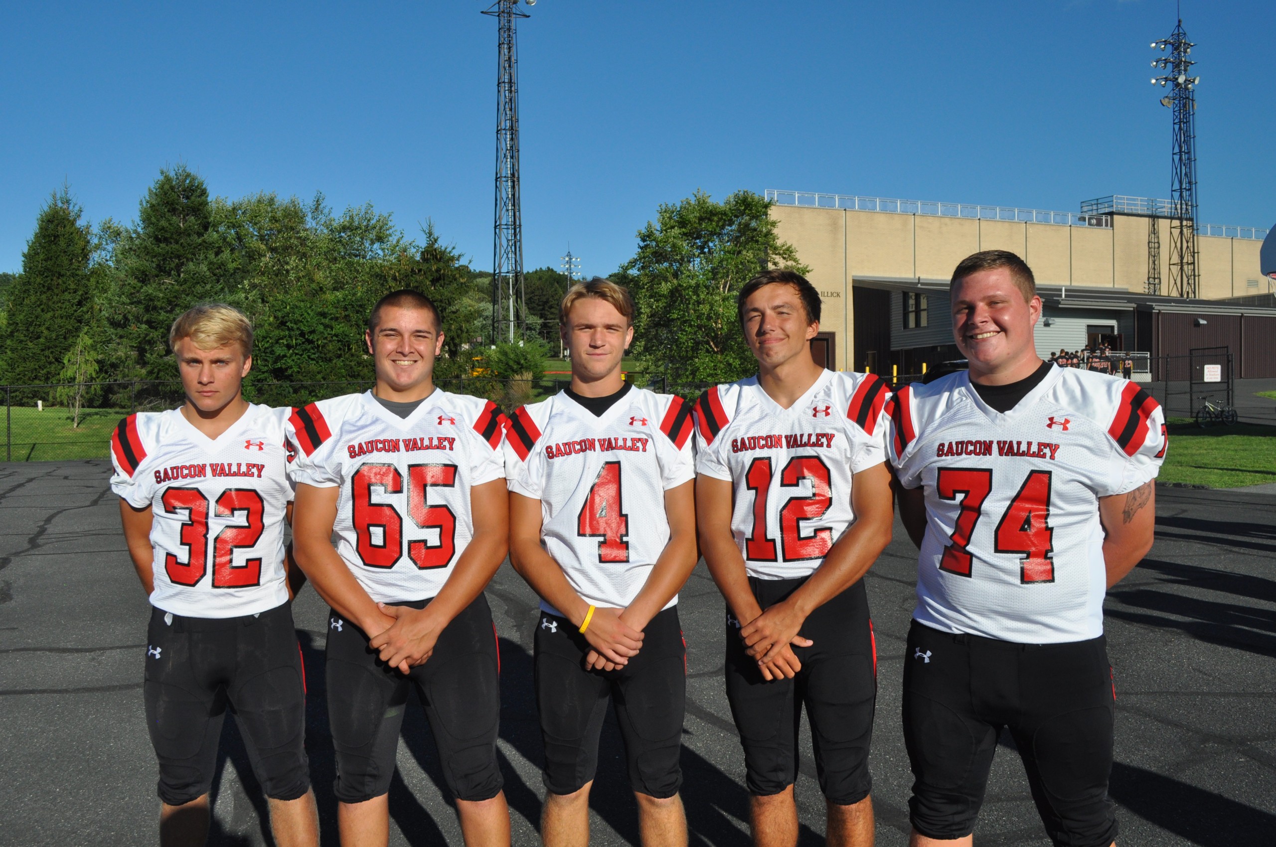 Nate Kehs, Steven Good, Kory Kemmerer, Ryan Holub and Ryan Meyers were elected captains by their teammates.