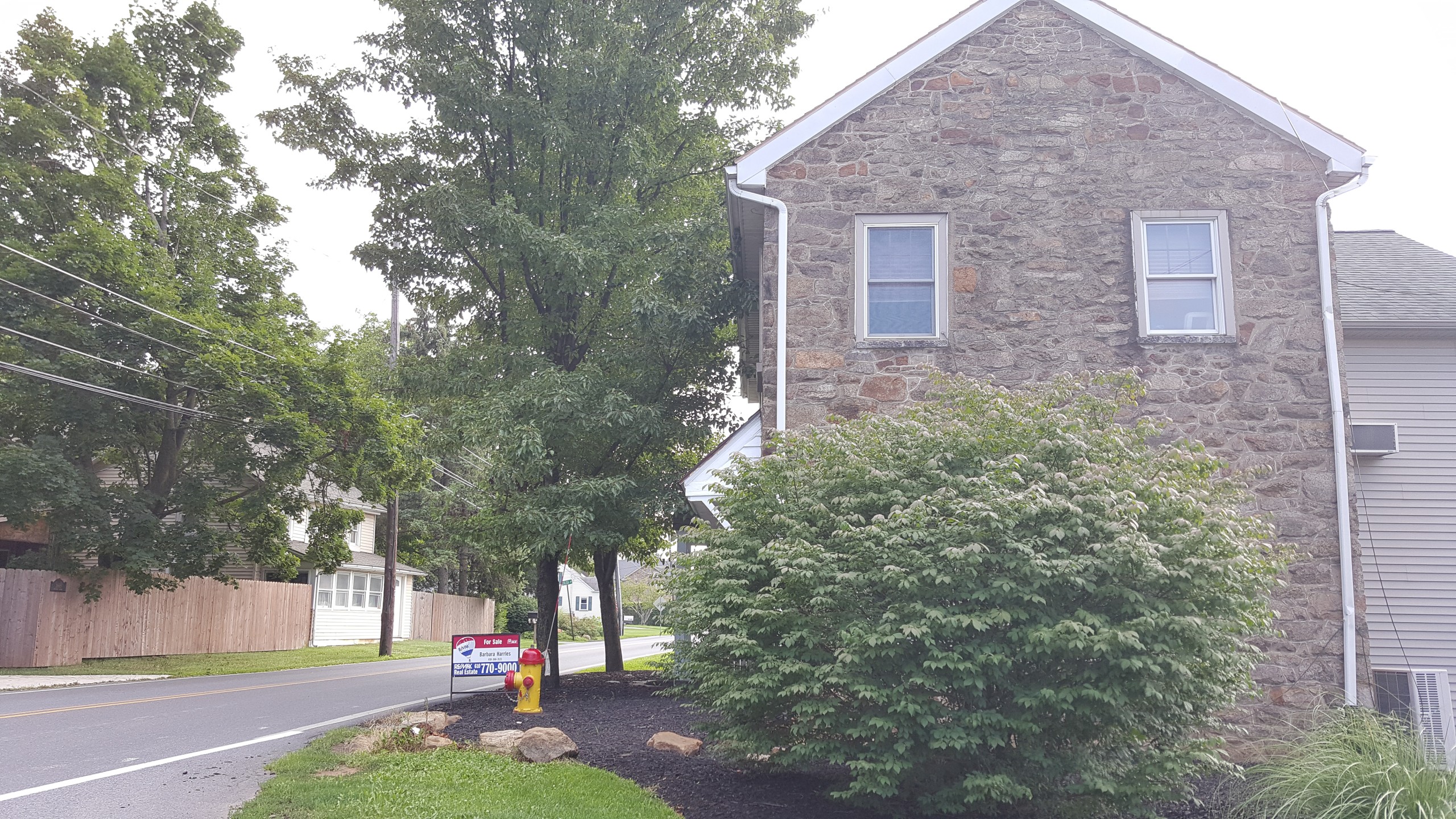 Attorney Brad Wagner, representing David Achey, told Hellertown Borough Council that the fire hydrant next to David Achey's Easton Road home has been hit twice by tractor-trailers in the last year.