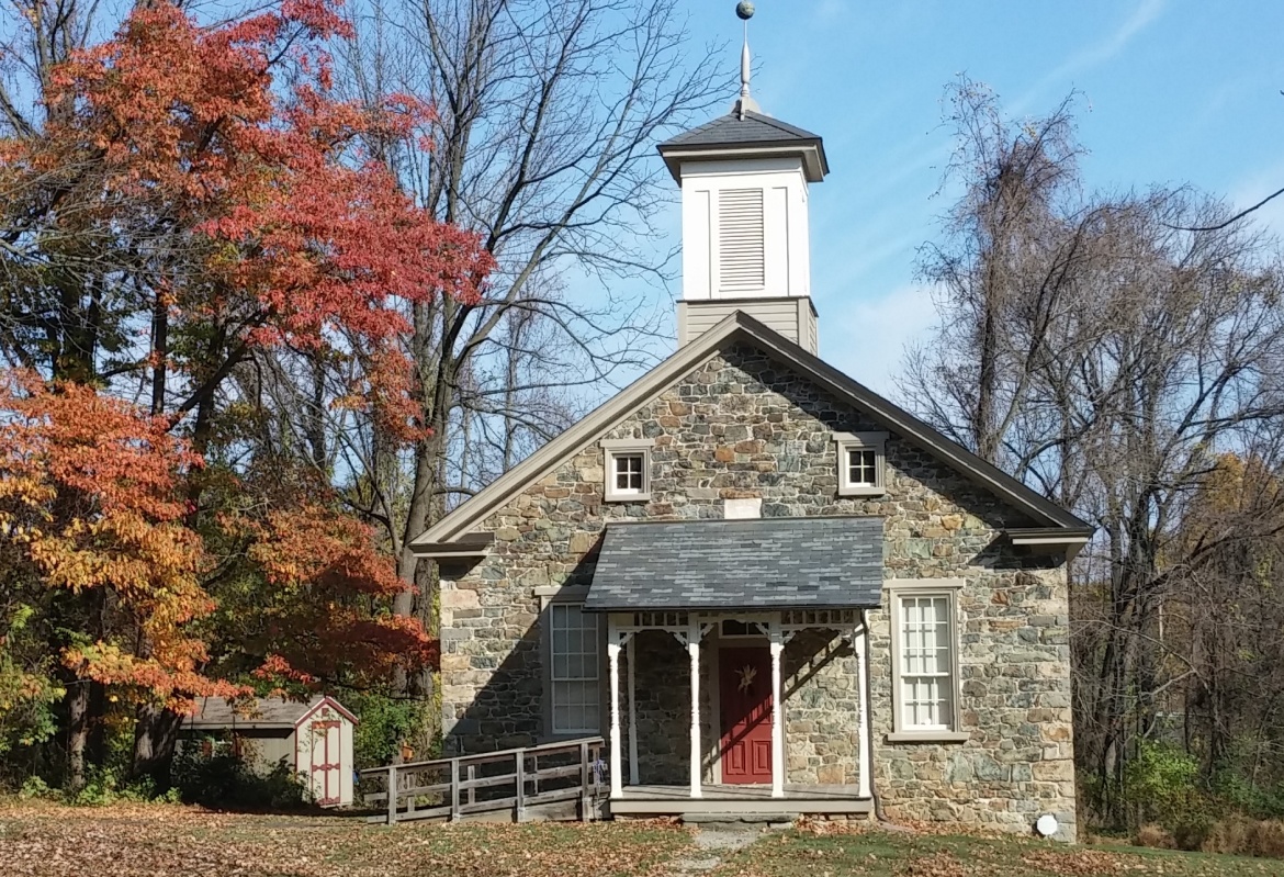 The historic one-room Lutz-Franklin Schoolhouse was built in 1880. The building has been preserved by the Lower Saucon Township Historical Society (FILE PHOTO).