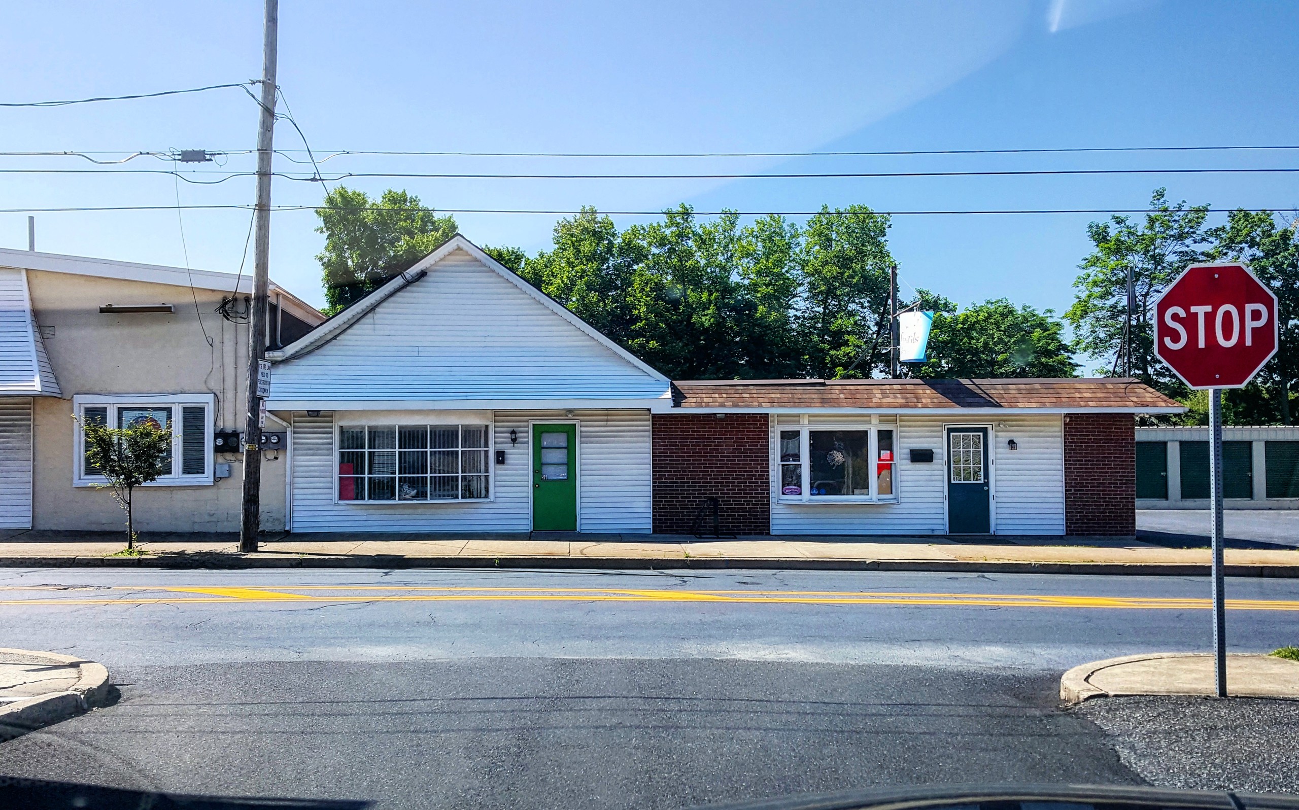 The intersection of Harwi and W. Water streets in Hellertown