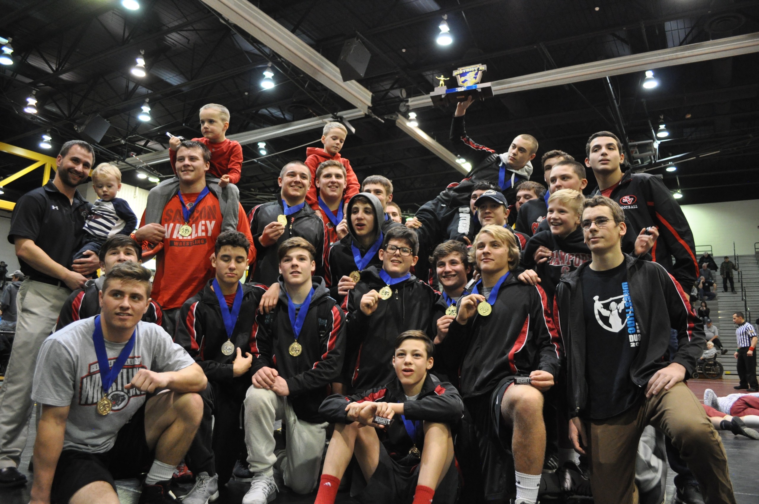 The Panthers won their first ever District XI team title