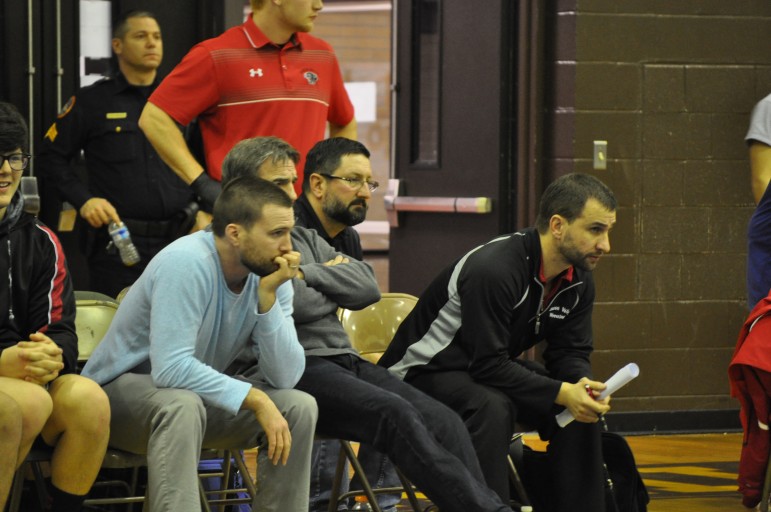 Don and Tommy Rohn now serve as key assistants on Saucon Valley high school's wrestling staff