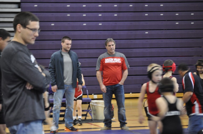 Don and Tommy Rohn along with Ben Chunko can usually be found in their mat-side office