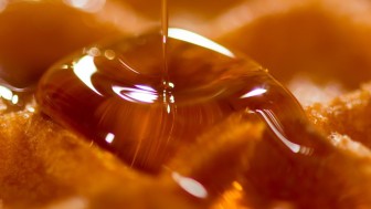 Maple syrup is better suited to waffles than mailboxes.