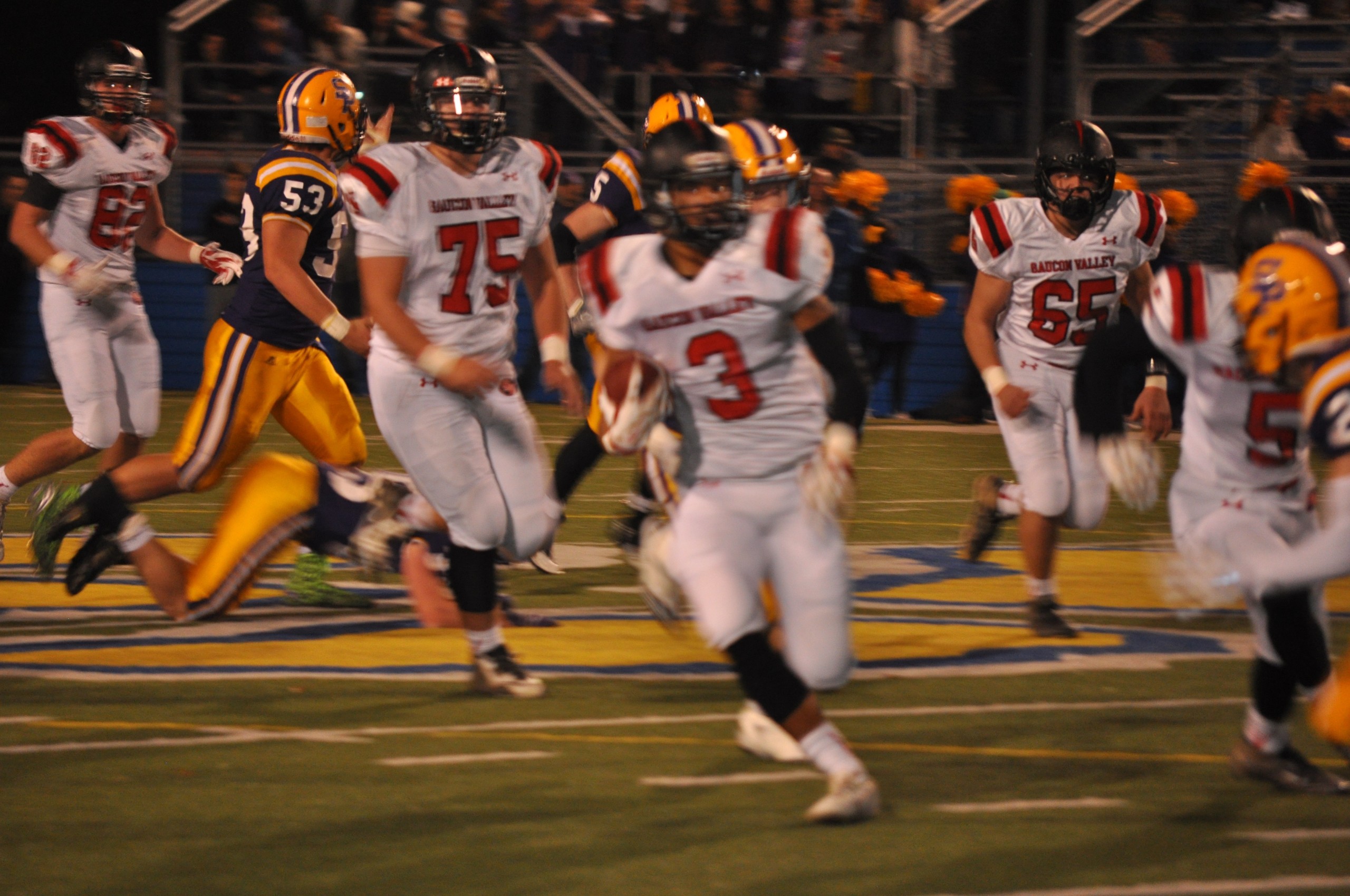 Evan Culver had only 18 carries for 346 yards in a heroic effort against Scranton prep