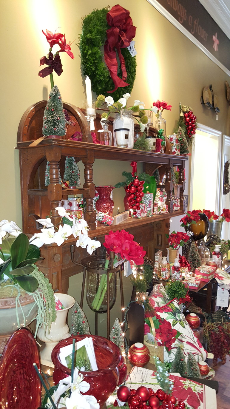 Gifts for sale at Pondelek's Florist & Gifts in Hellertown, which will host its annual Holiday Open House the weekend of Dec. 4-6.