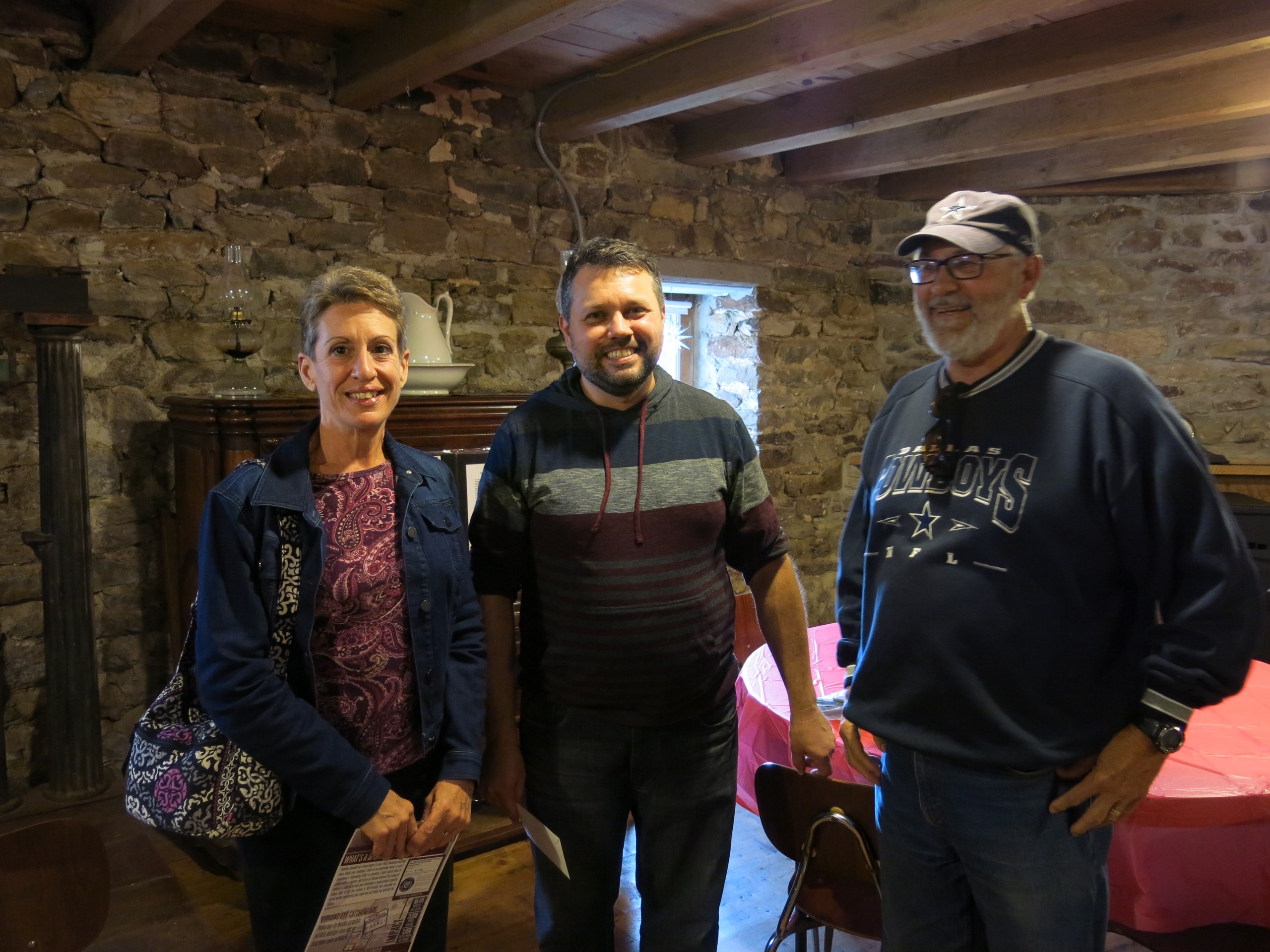 Suzette Califano, Josh Popichak and Larry Deibert