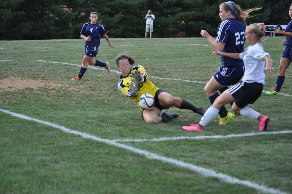 Saucon Valley forward Maddie Guerrieri on the attack!