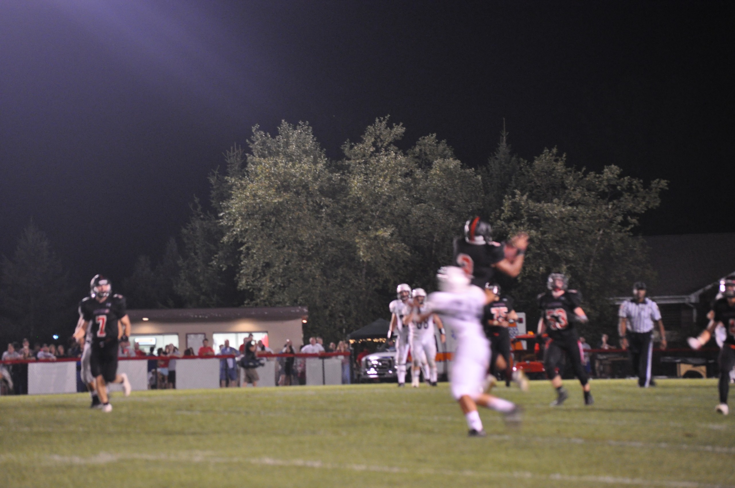 Evan Culver seals the Panther victory with a late-game interception