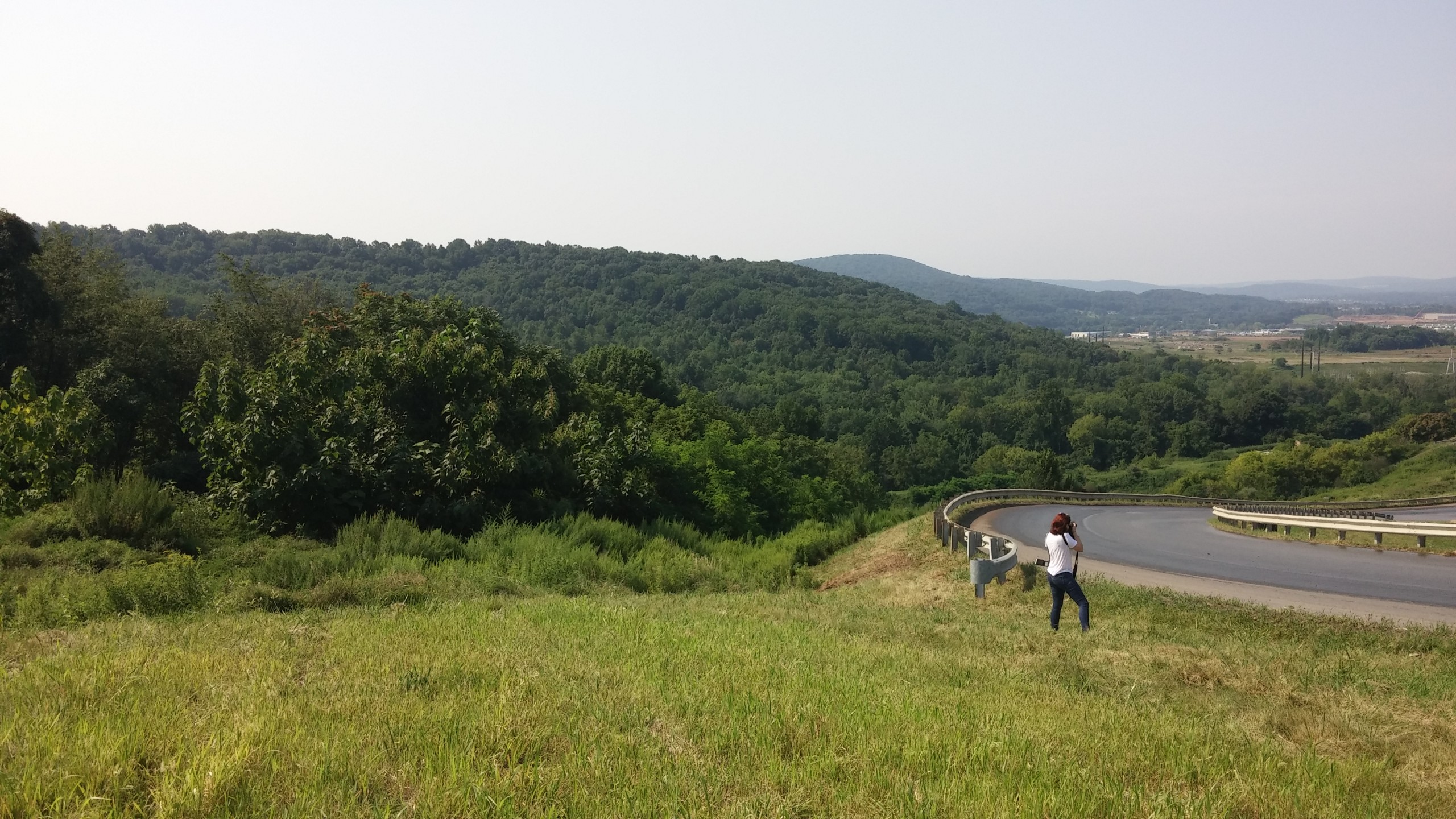 The area at left would become part of the Lower Saucon landfill if IESI's Southeastern Realignment expansion plan is ultimately approved.