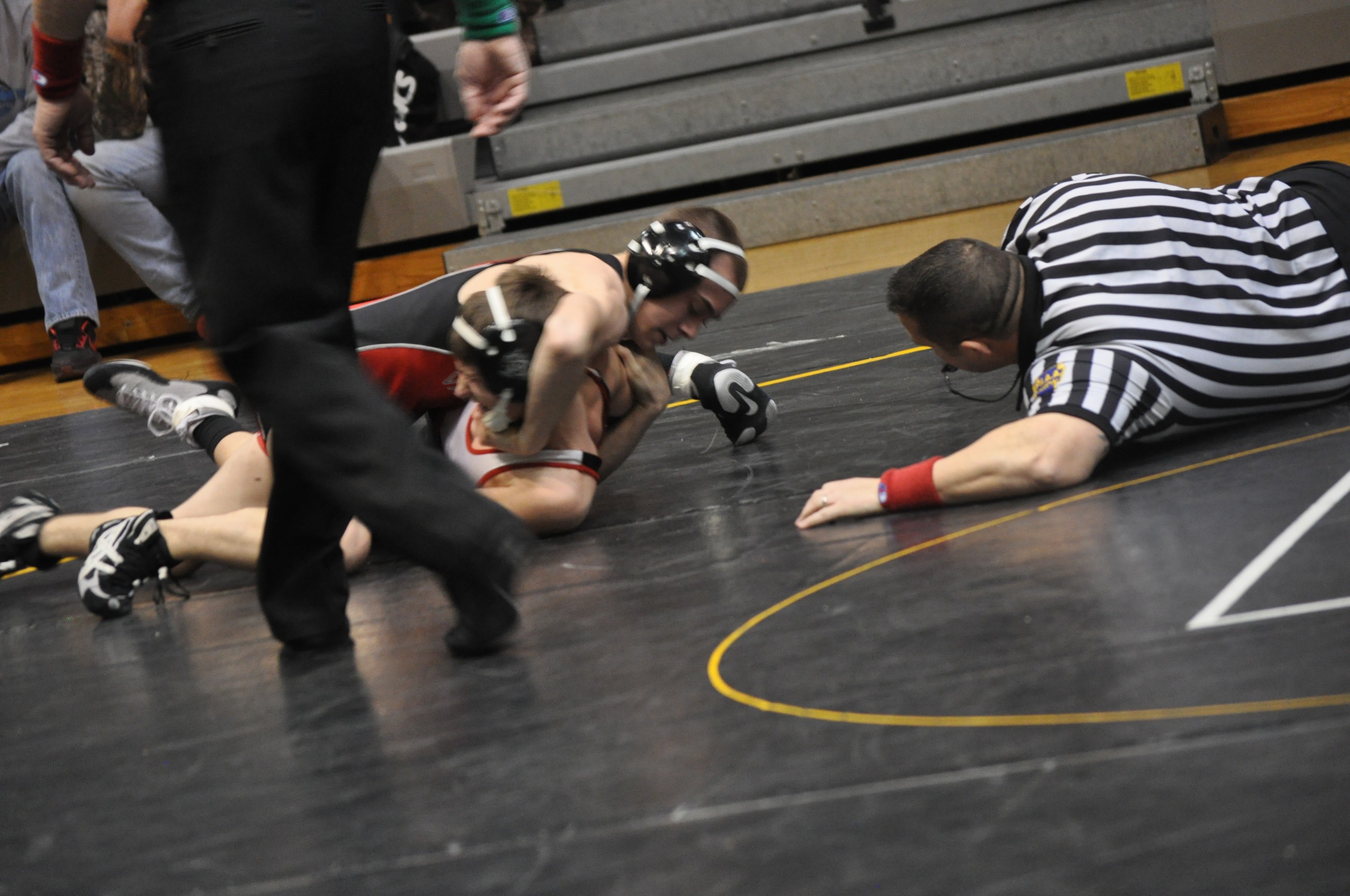 Jack Hill gets six more points for Saucon Valley.